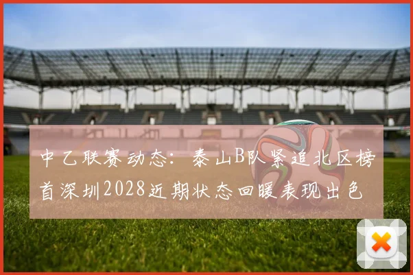 中乙联赛动态：泰山B队紧追北区榜首深圳2028近期状态回暖表现出色